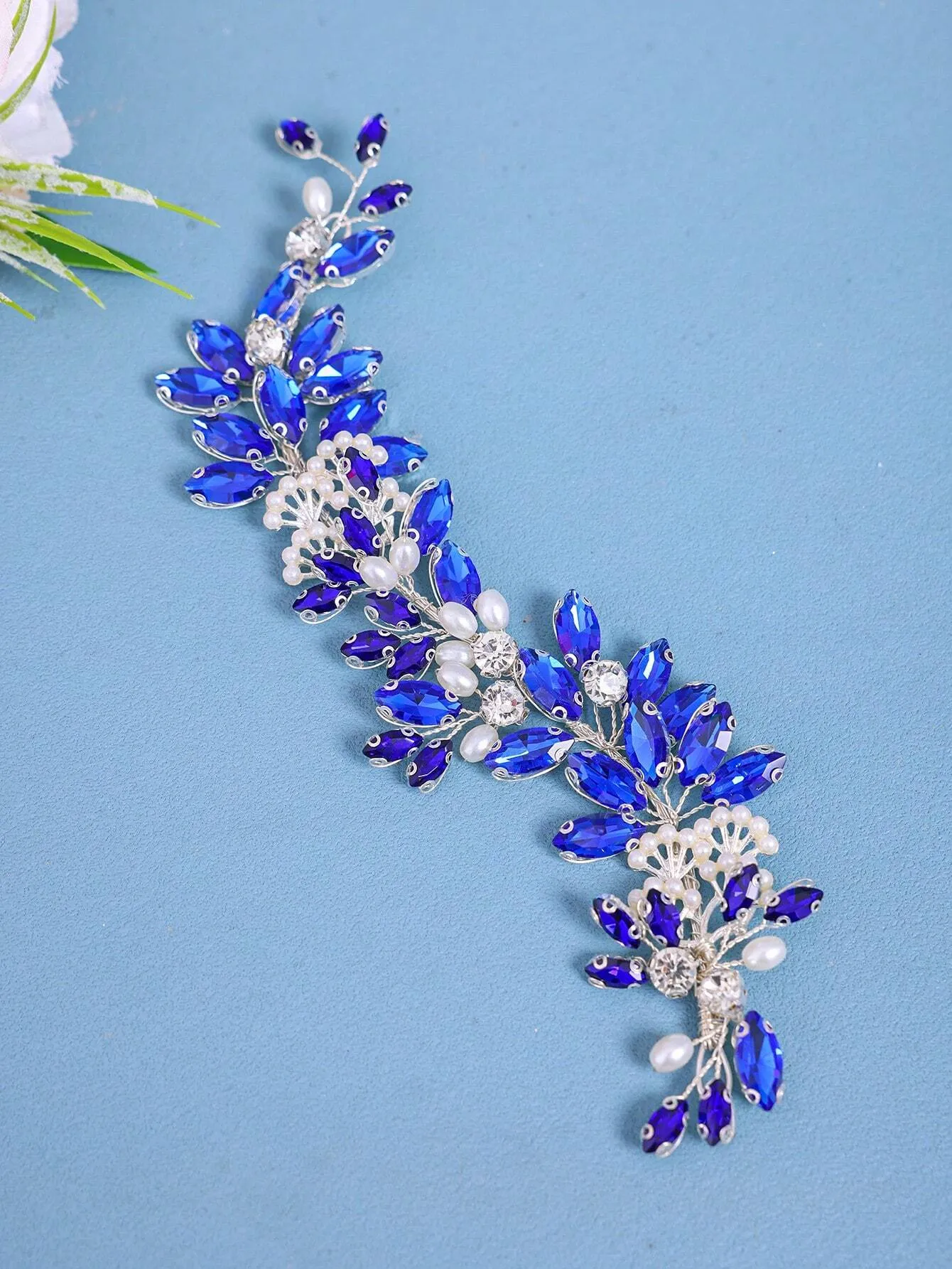 1pc Elegant Rhinestone Headband Hair Accessory For Women – Ideal For Wedding, Party, Or Dance Event