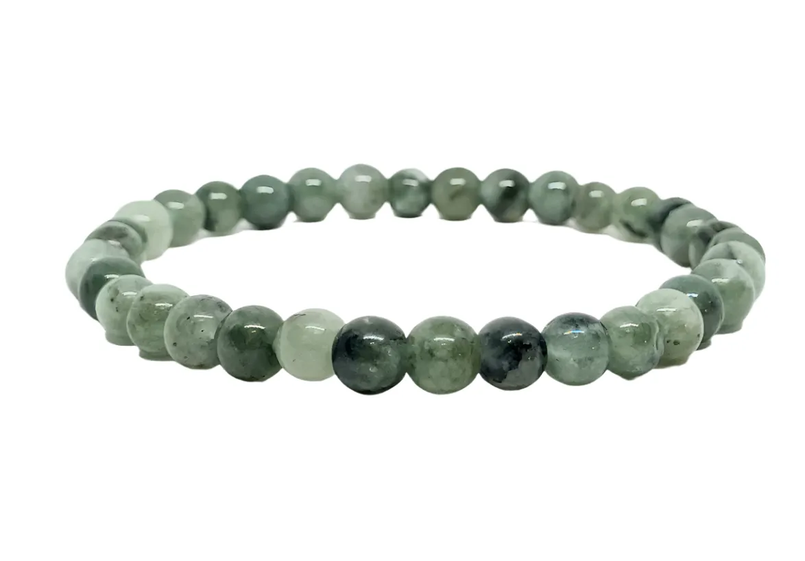 4MM Prehnite Crystal Bracelet