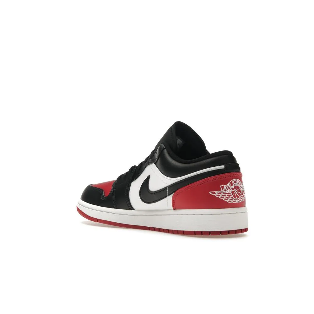 Air Jordan 1 Low Bred Toe 2.0