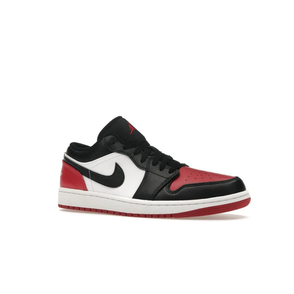 Air Jordan 1 Low Bred Toe 2.0