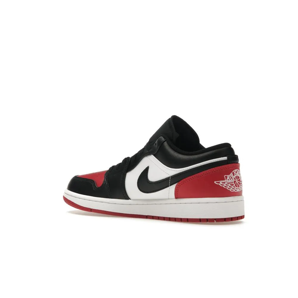 Air Jordan 1 Low Bred Toe 2.0