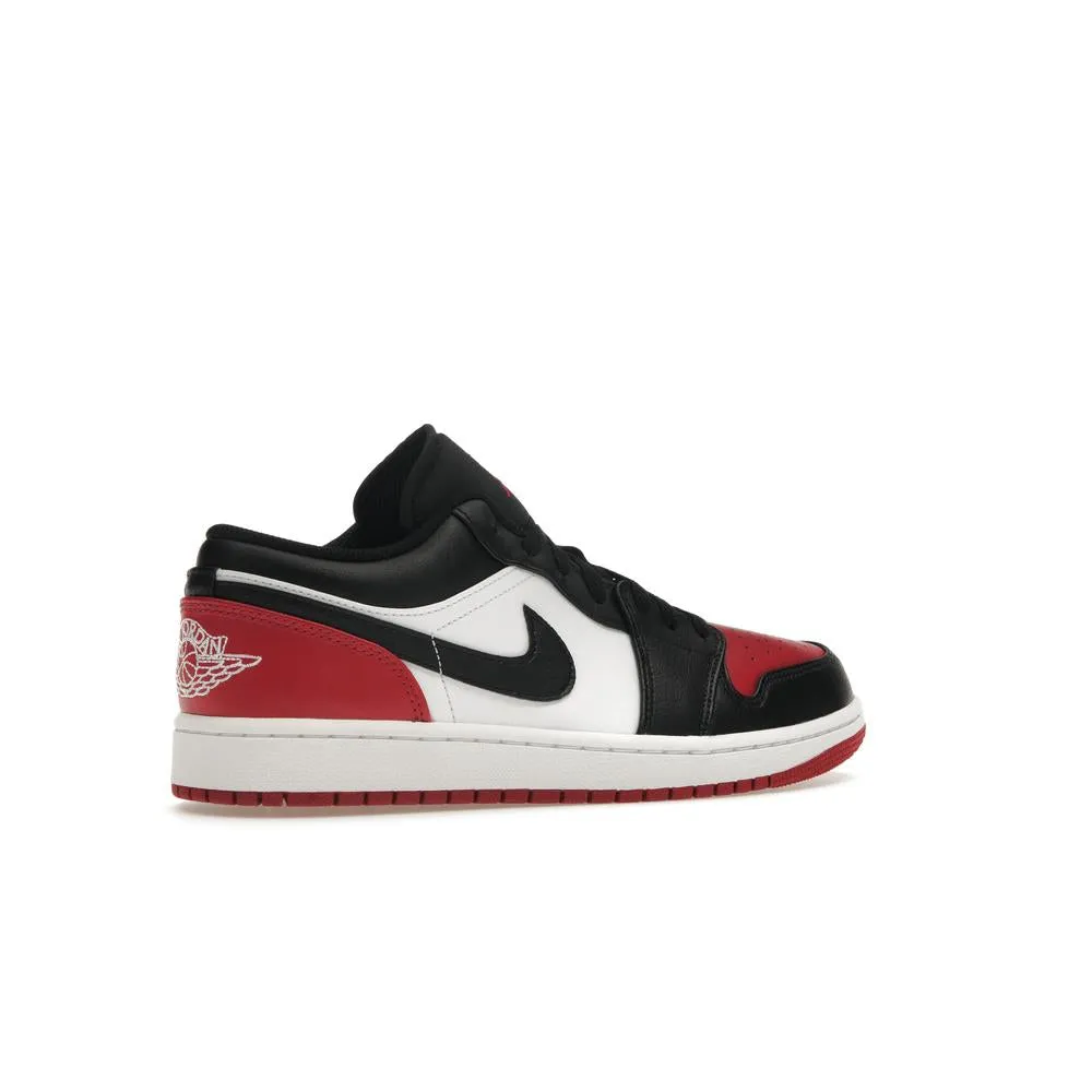 Air Jordan 1 Low Bred Toe 2.0