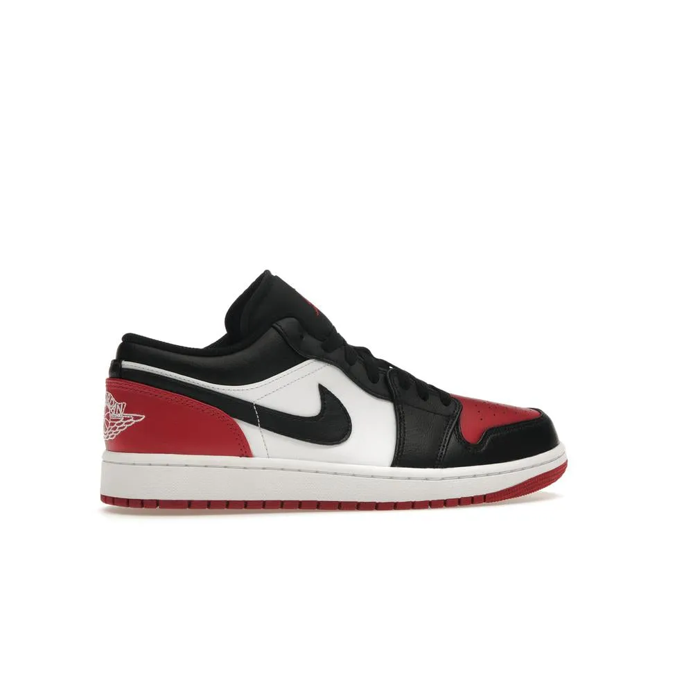 Air Jordan 1 Low Bred Toe 2.0