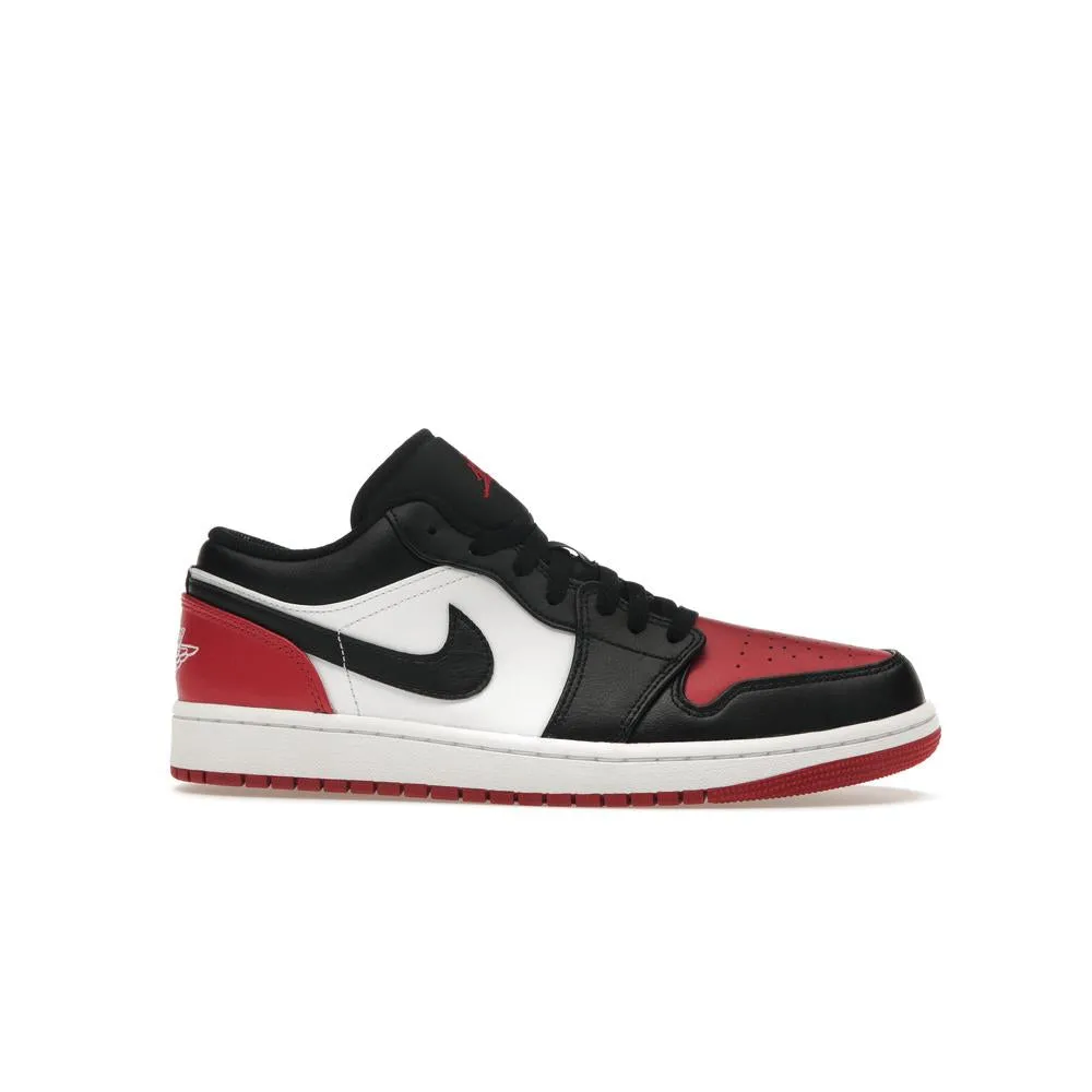 Air Jordan 1 Low Bred Toe 2.0