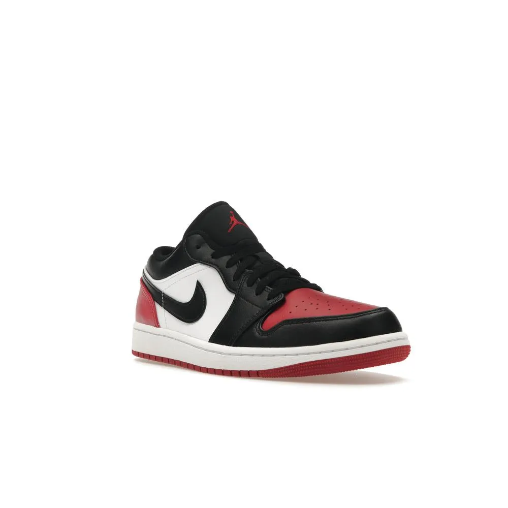 Air Jordan 1 Low Bred Toe 2.0