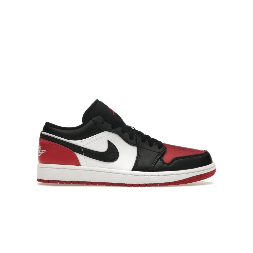 Air Jordan 1 Low Bred Toe 2.0