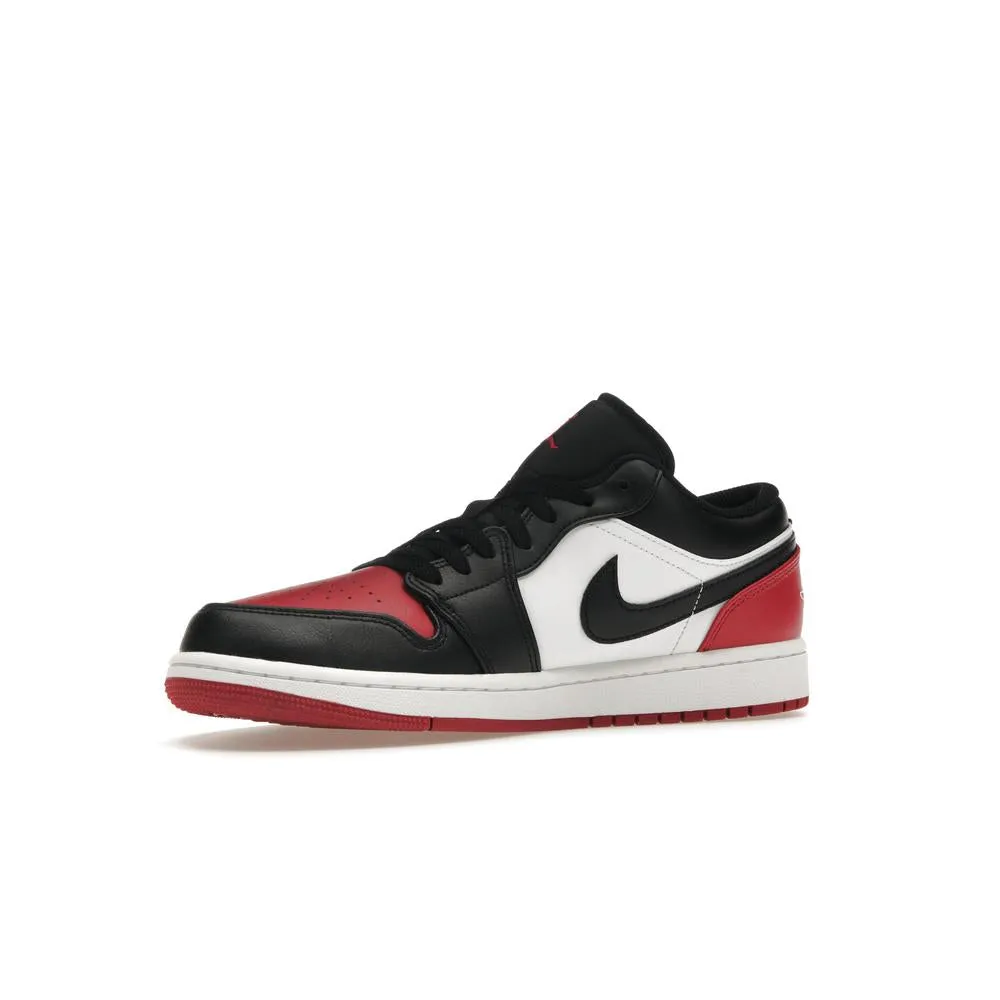 Air Jordan 1 Low Bred Toe 2.0