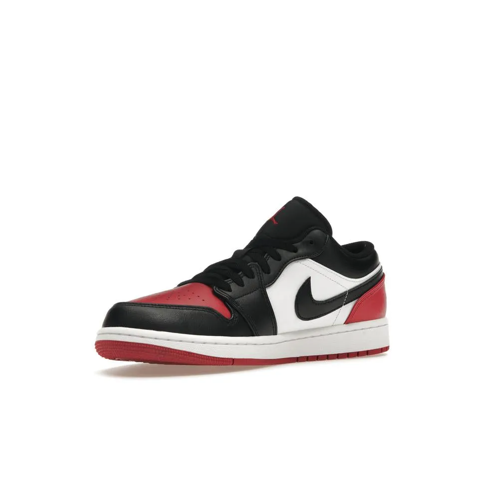 Air Jordan 1 Low Bred Toe 2.0