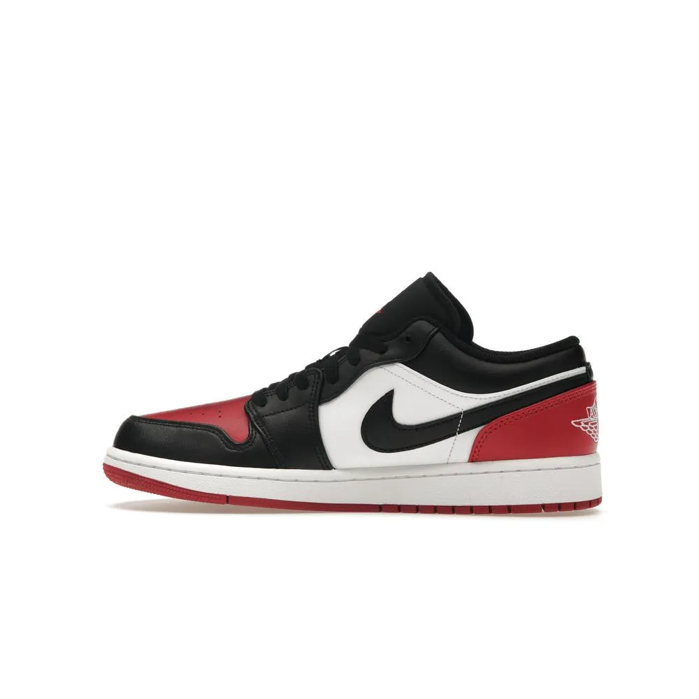 Air Jordan 1 Low Bred Toe 2.0