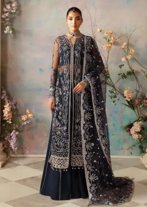 AKB-1539 - Azur - Unstitched - Aleia Luxury Formals by Akbar Aslam 2024