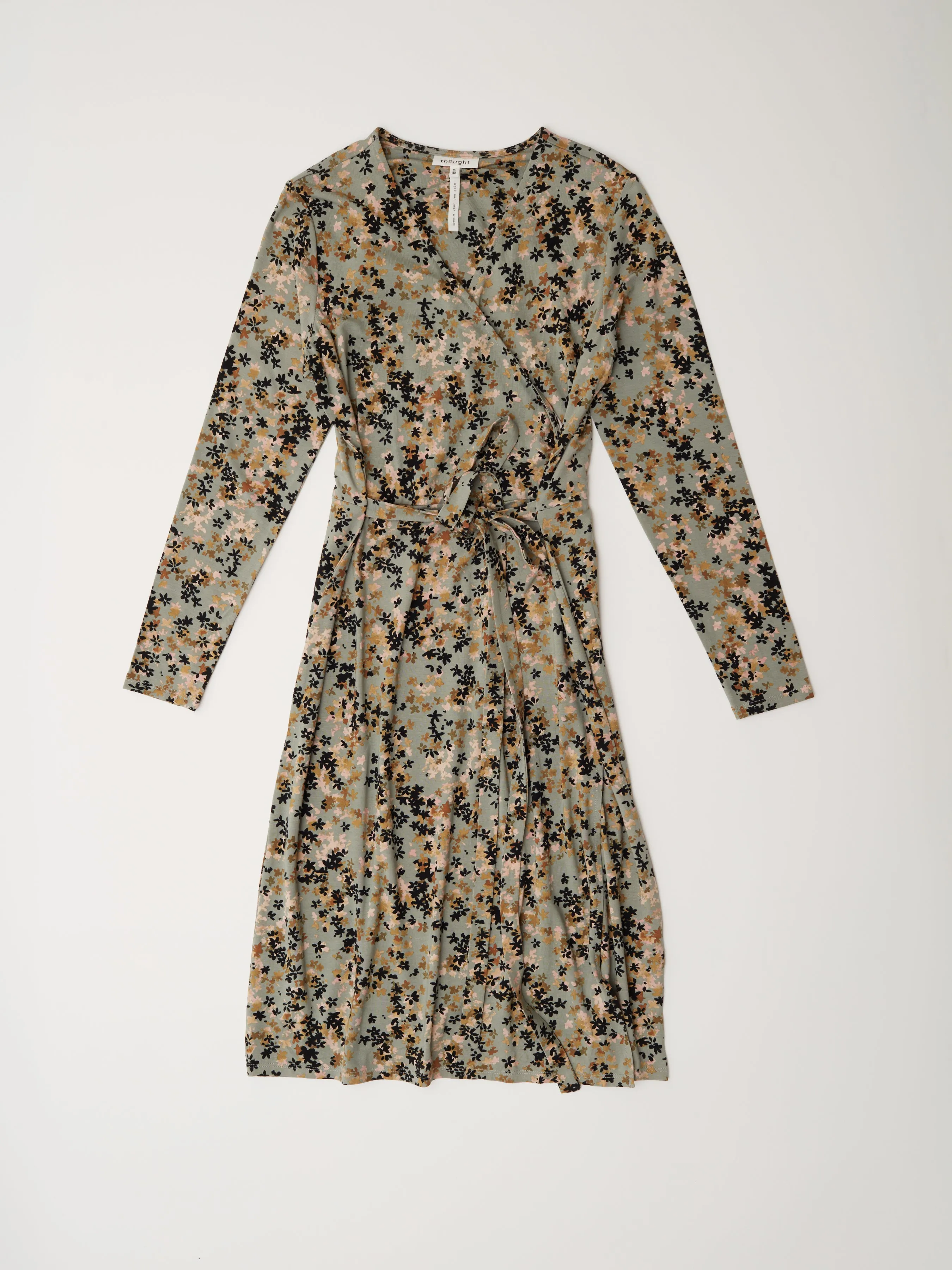 Ariyah Floral Wrap Dress