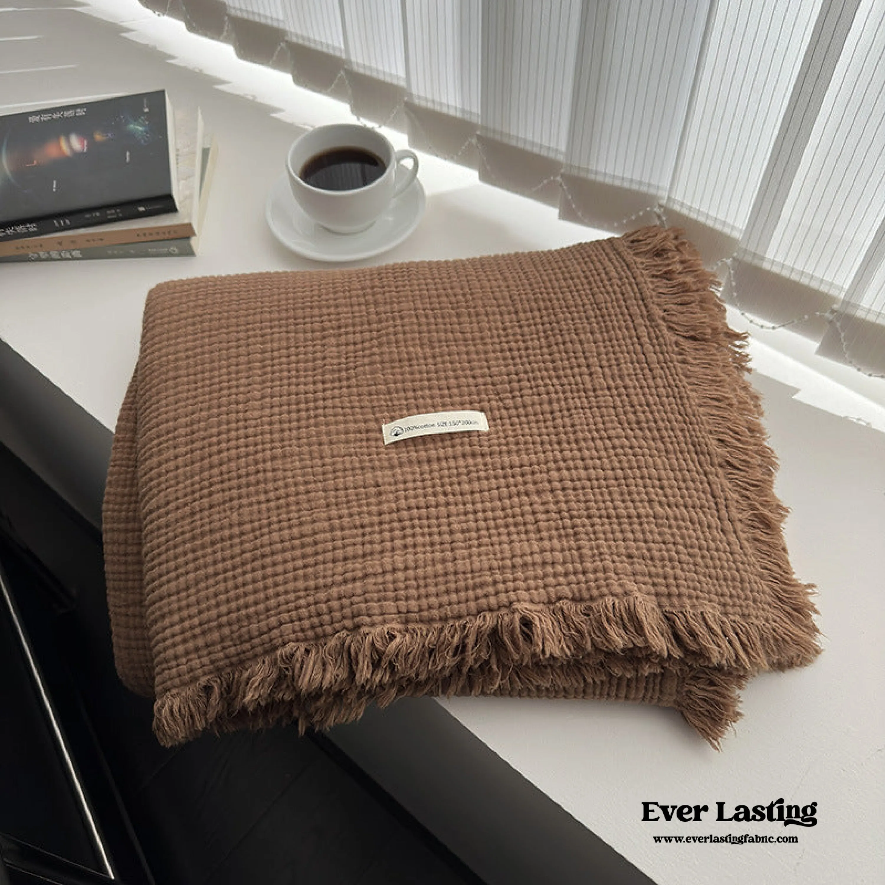 Assorted Latte Breathable Blanket / Latte