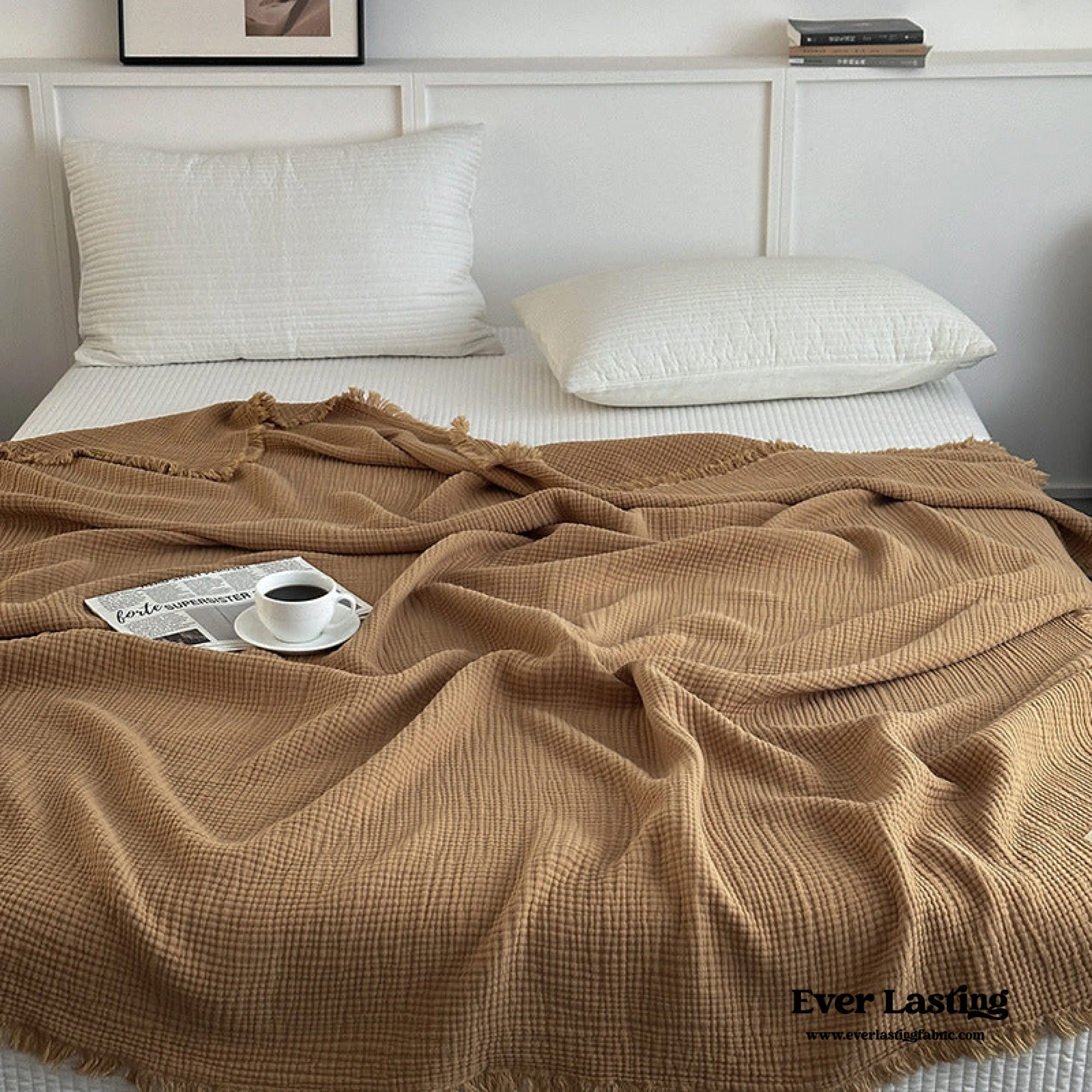 Assorted Latte Breathable Blanket / Latte