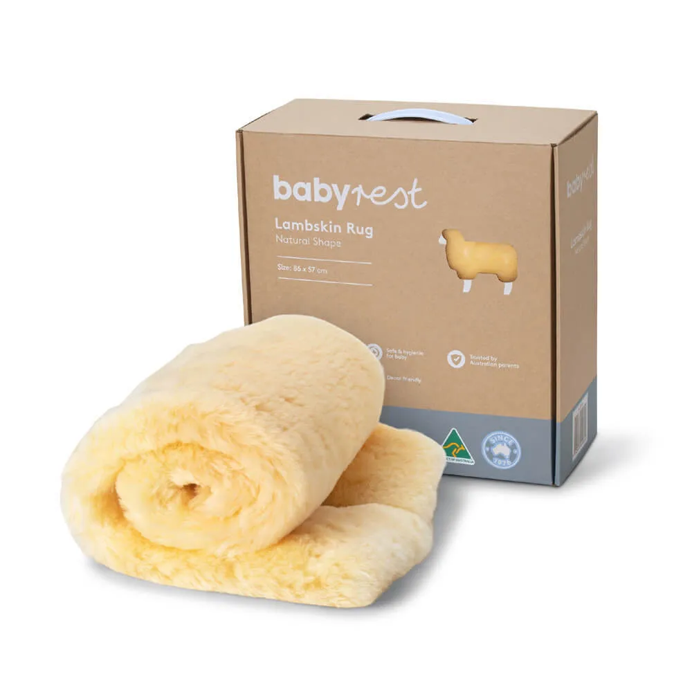 BabyRest Natural Lambskin Rug