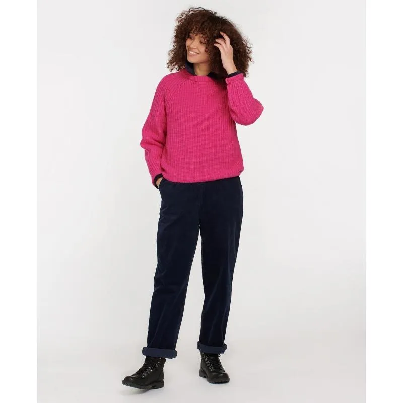 Barbour Hartley Ladies Knit - Fuchsia