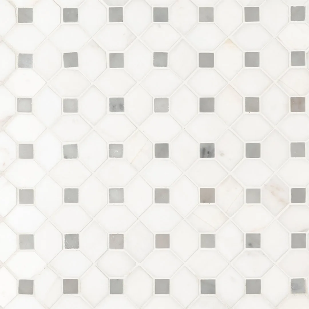 Bianco Dolomite Dotty - Stone Tile