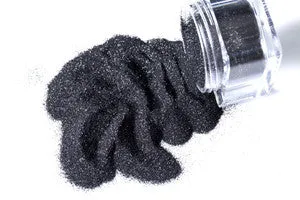 Black Onyx Ultra Fine Cosmetic Glitter