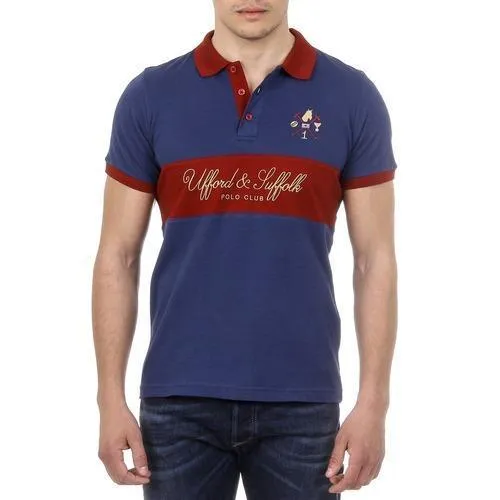 Blue XL Ufford & Suffolk Polo Club Mens Polo Short Sleeves US002 NAVY BLUE