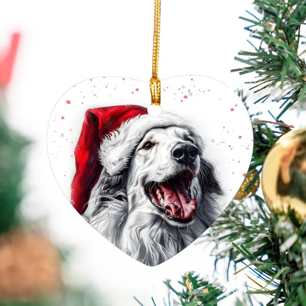 Borzoi-1 Christmas Ornament