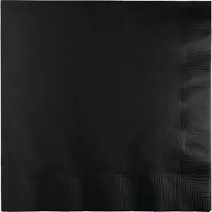 Bulk Black Velvet Luncheon Napkins 3 ply (500 per Case)