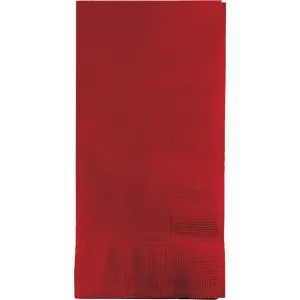 Bulk Classic Red 2 Ply Dinner Napkins (600 per Case)