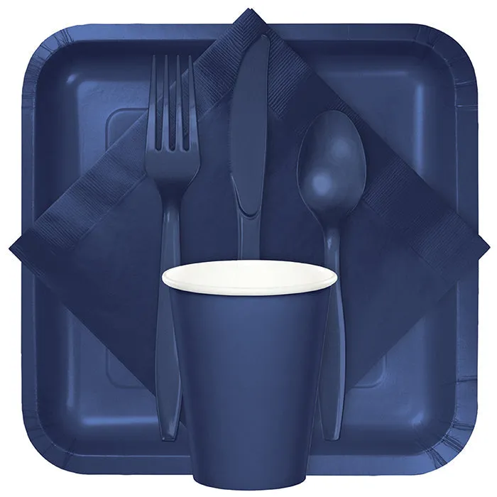 Bulk Navy 2 Ply Luncheon Napkins (600 per Case)