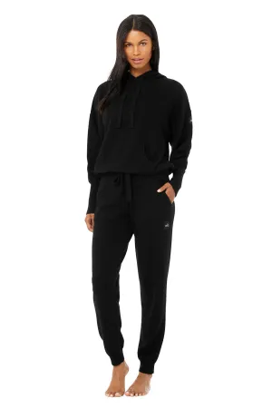 Cashmere Jet Set Hoodie & High-Waist Pant Set