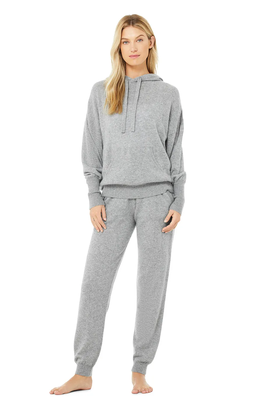 Cashmere Jet Set Hoodie & High-Waist Pant Set