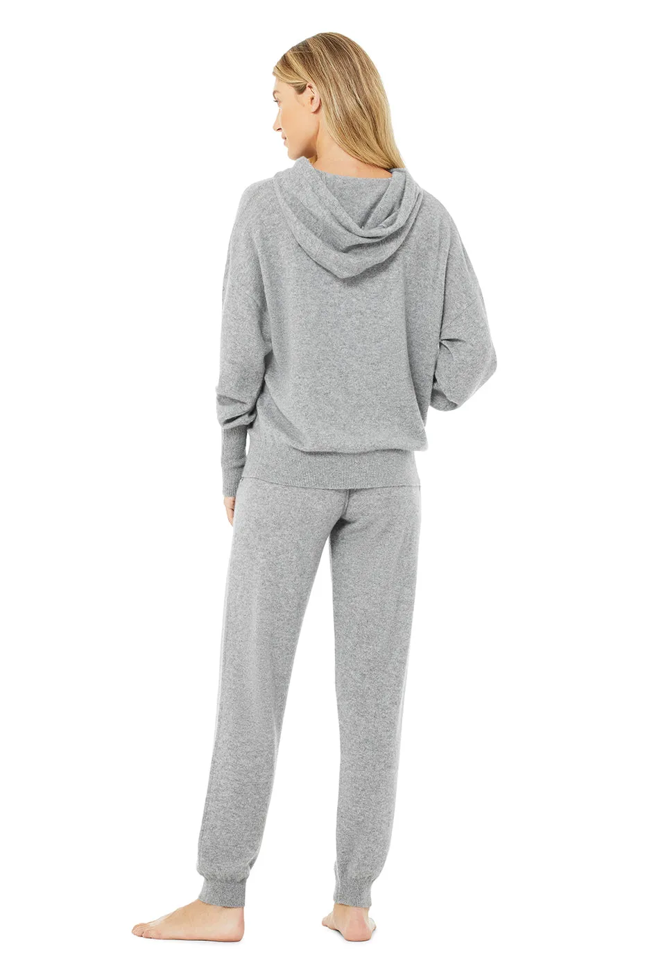 Cashmere Jet Set Hoodie & High-Waist Pant Set