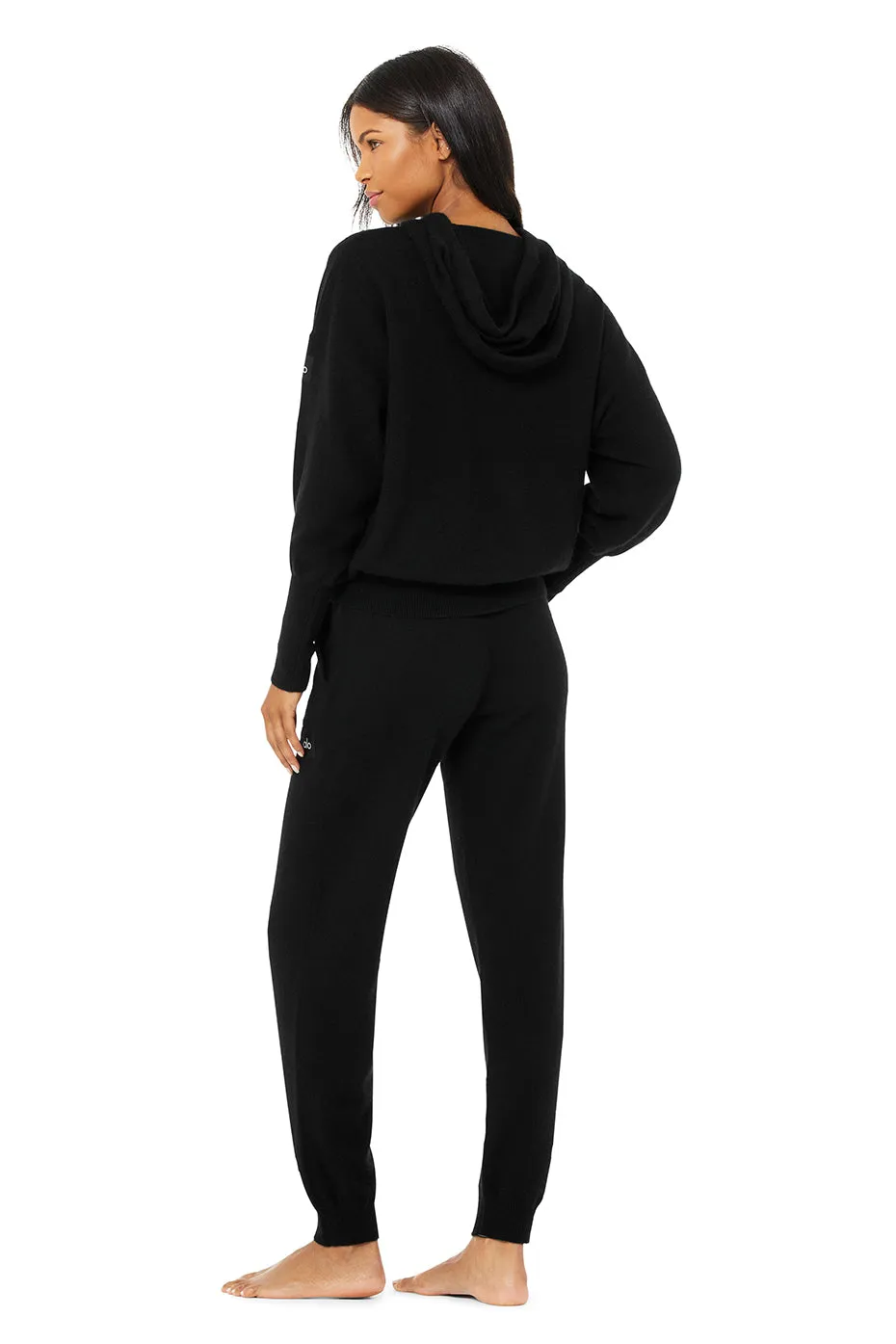 Cashmere Jet Set Hoodie & High-Waist Pant Set