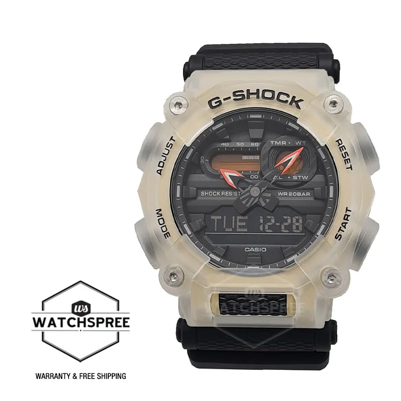 Casio G-Shock GA-900 Lineup Two-Tone Cloth Band Watch GA900TS-4A GA-900TS-4A