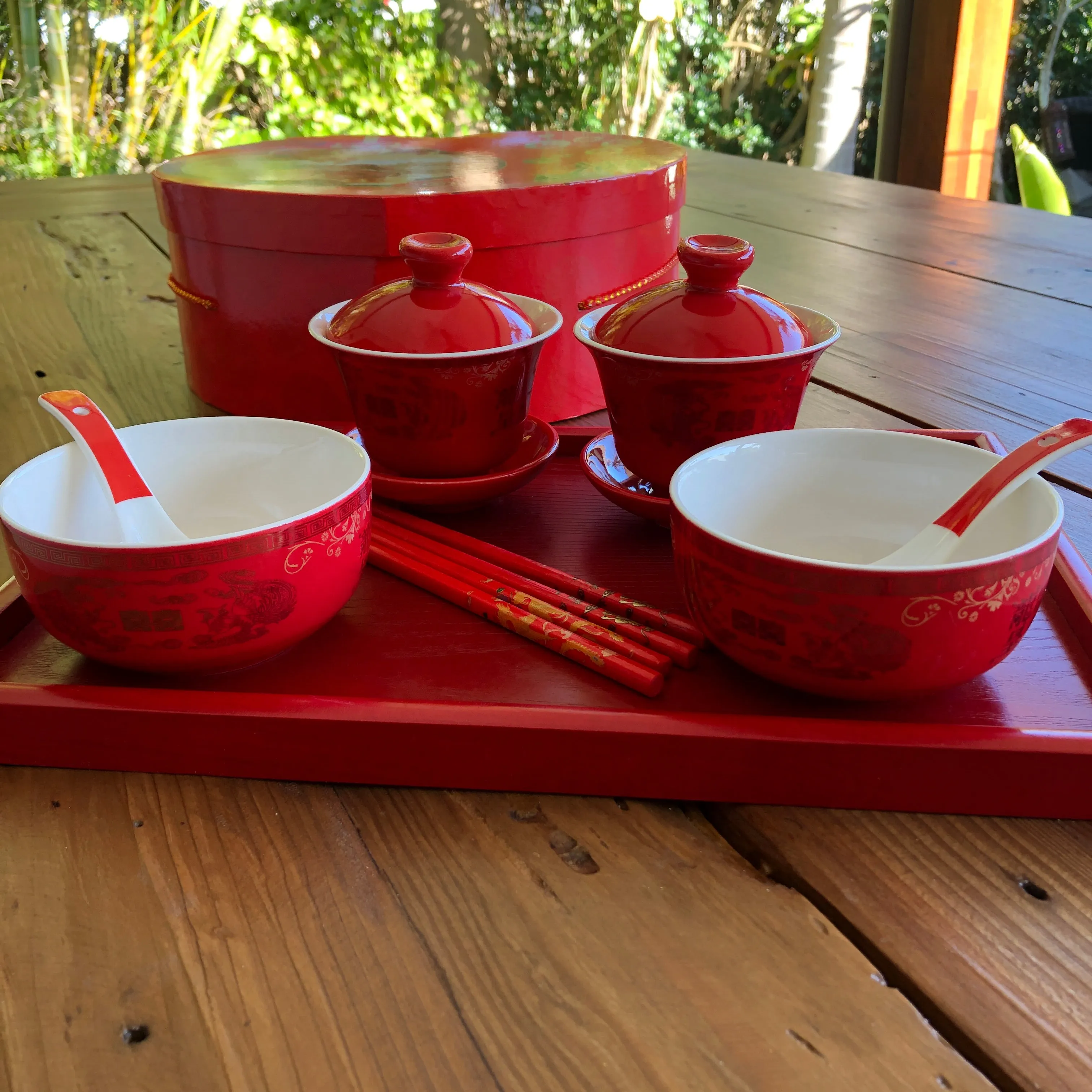 Chinese Tea Tray (Rectangle)