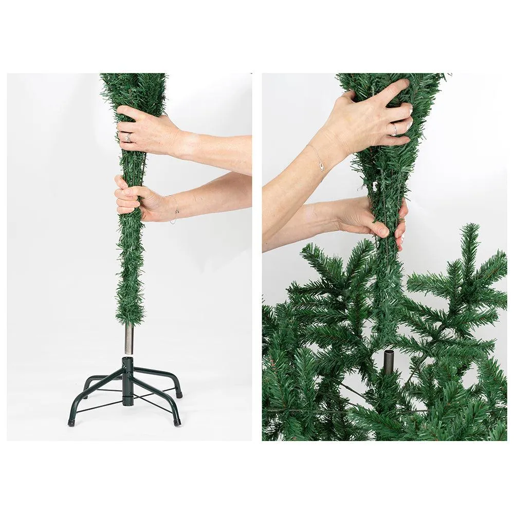 Christmas Tree Green Artificial Fir - 6 -7ft