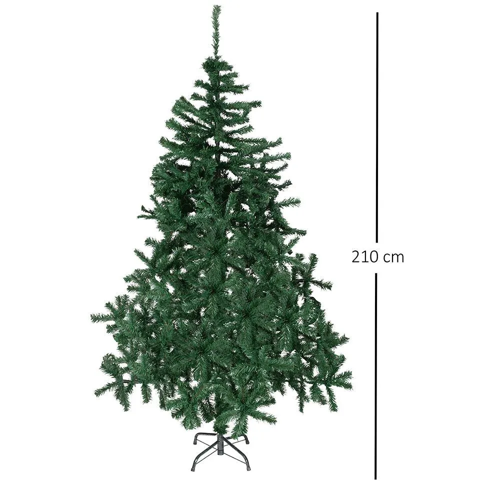 Christmas Tree Green Artificial Fir - 6 -7ft