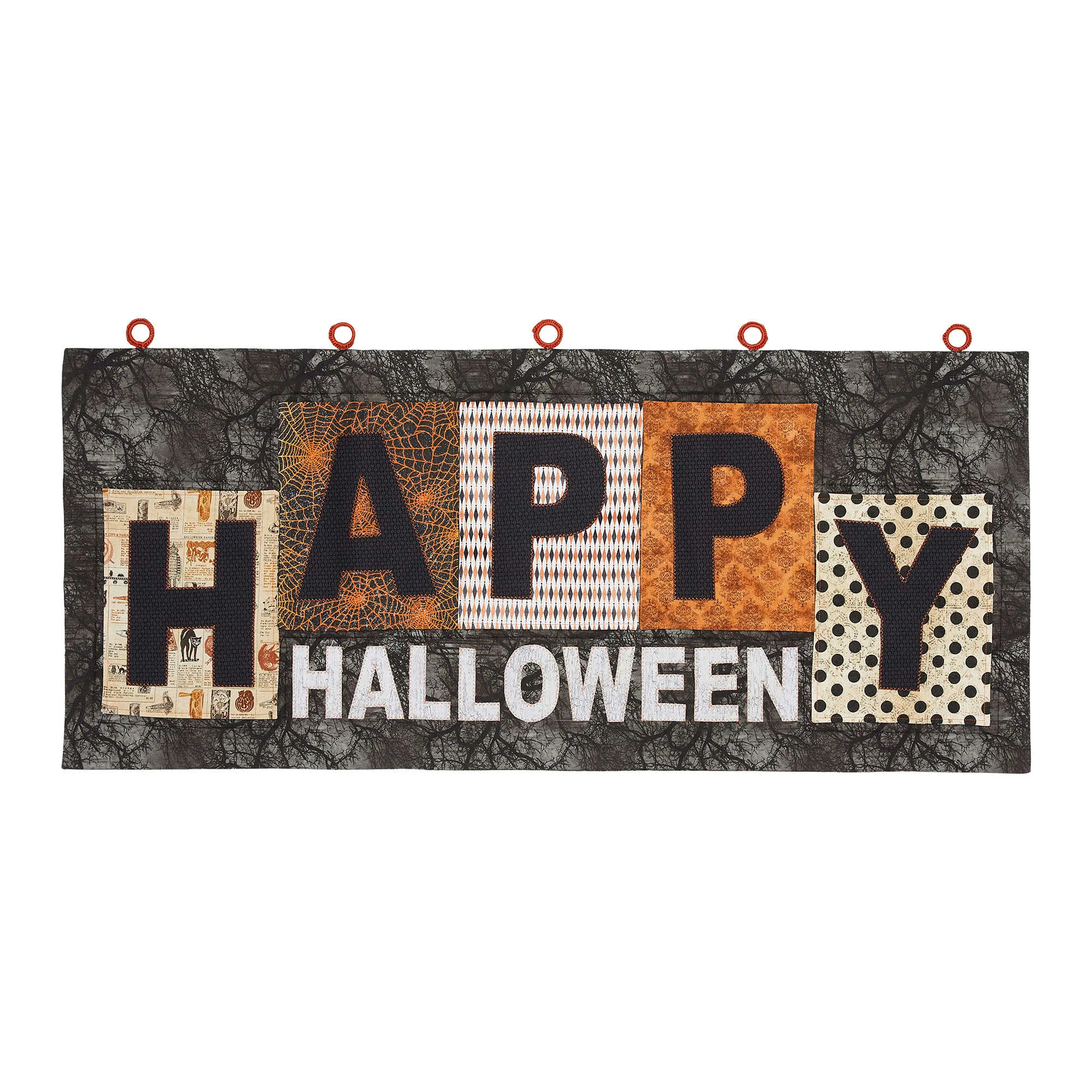 Coats & Clark Sewing Happy Halloween Wall Hanging