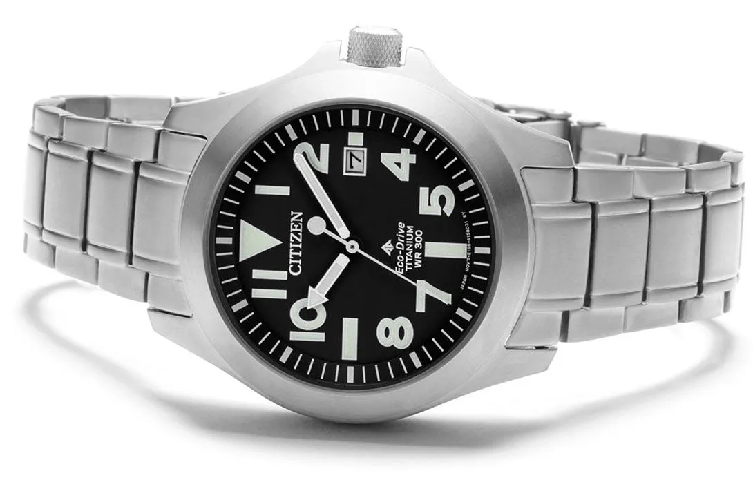 CTZ Watch Promaster Tough Super Titanium Eco Drive Mens