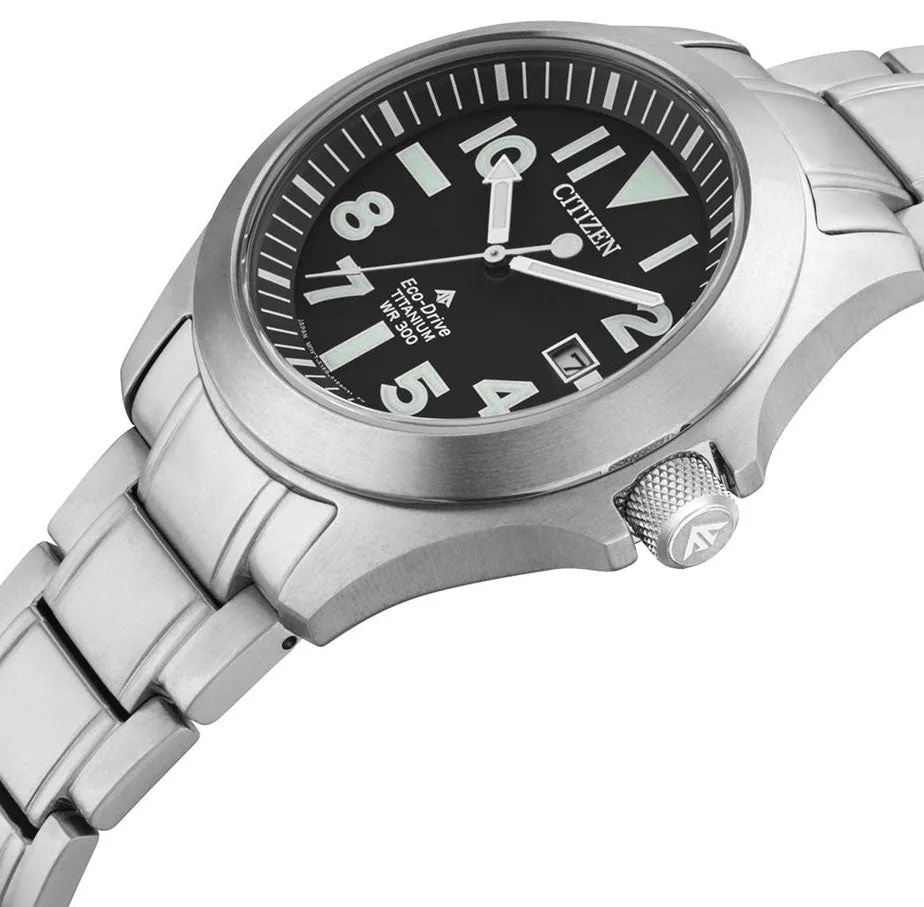 CTZ Watch Promaster Tough Super Titanium Eco Drive Mens