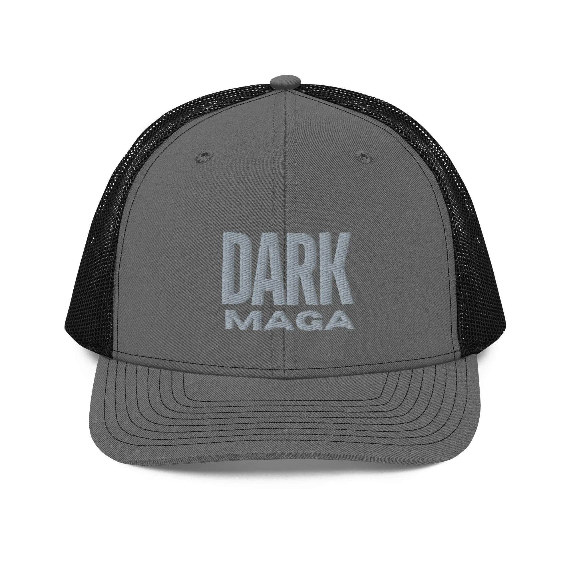 Dark MAGA Custom Embroidered Trucker Hat