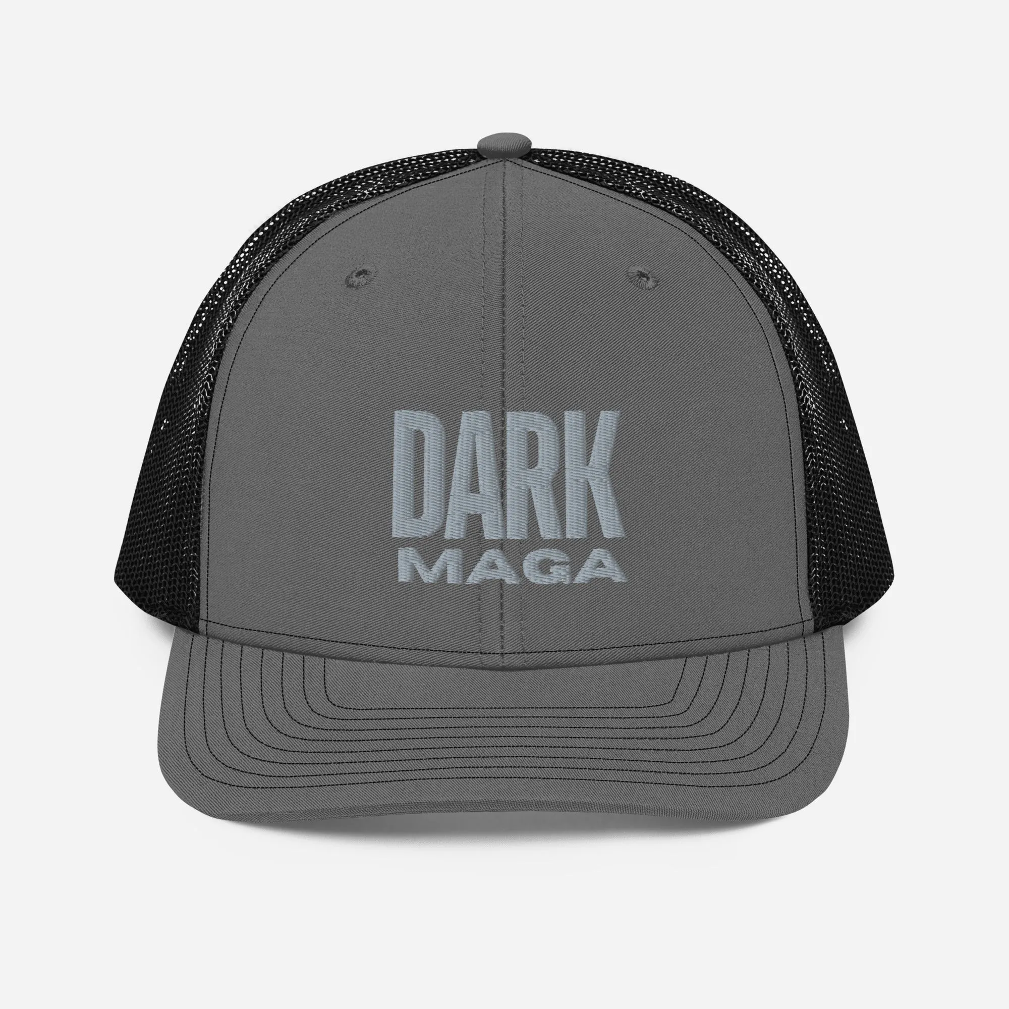 Dark MAGA Custom Embroidered Trucker Hat