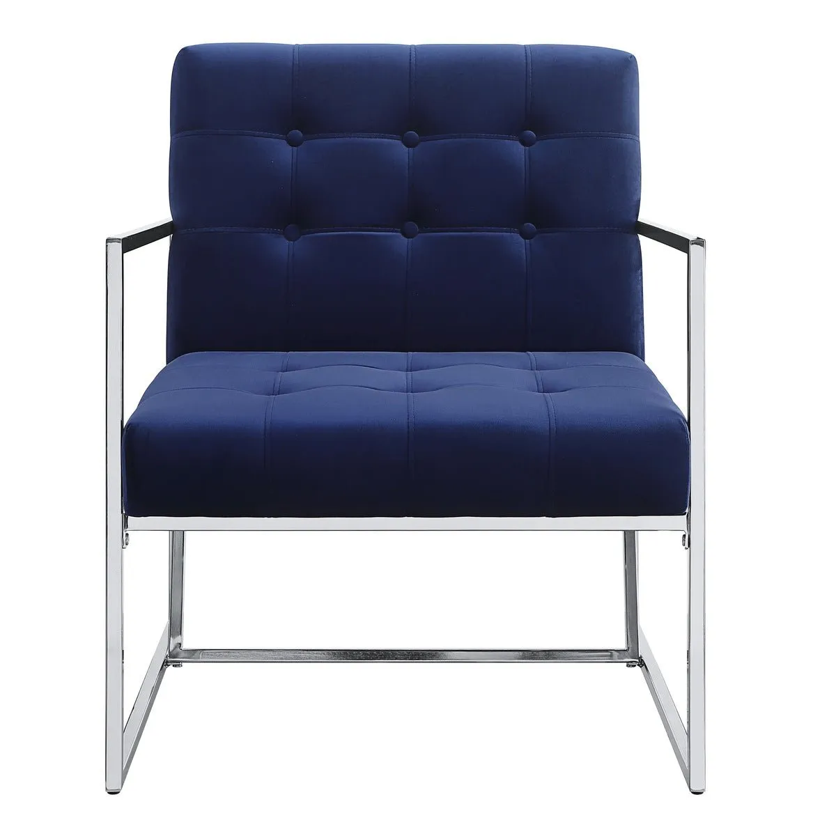 Delia Blue Accent Chair