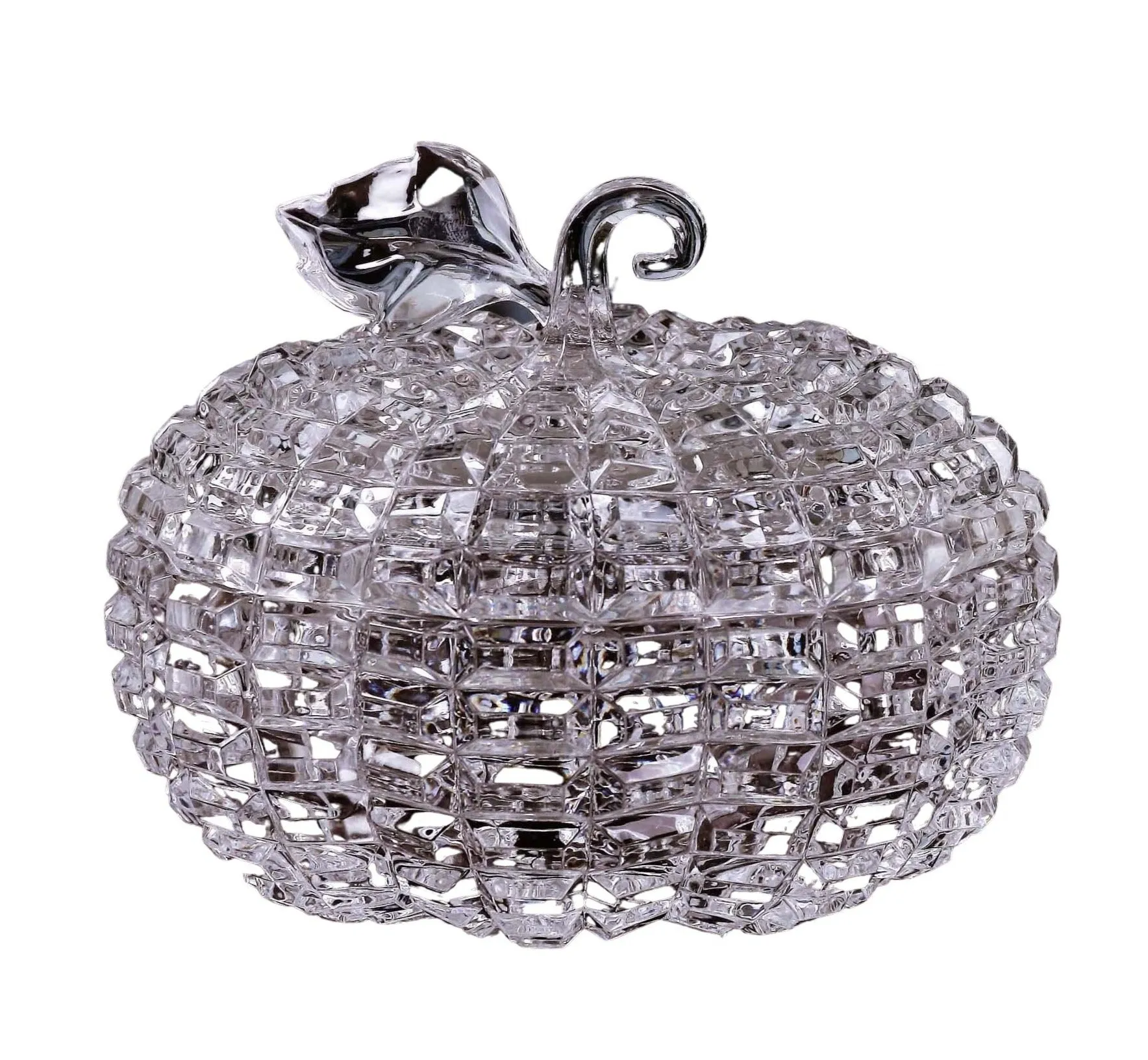 Diamond Cut Pumpkin Jar