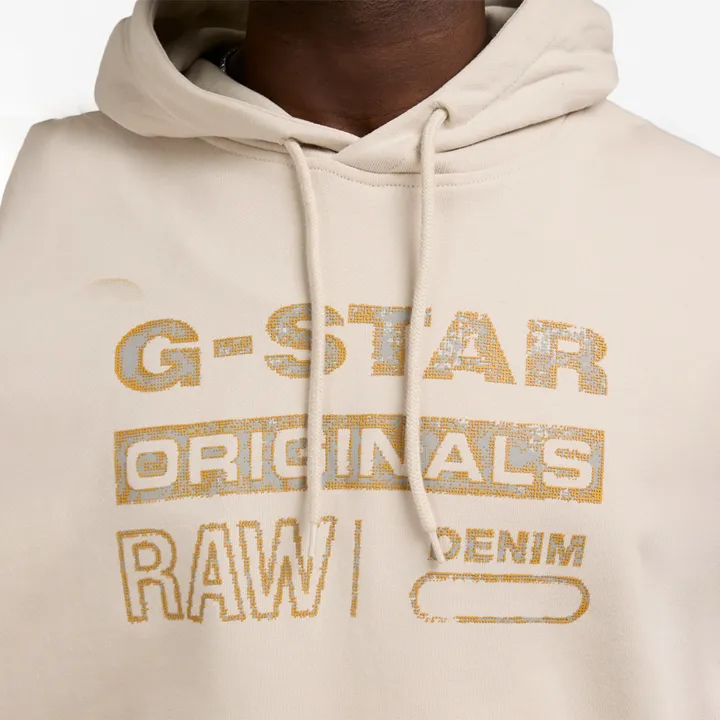 Distressed Original Po Hoody (Beige) - GD24414D5621603