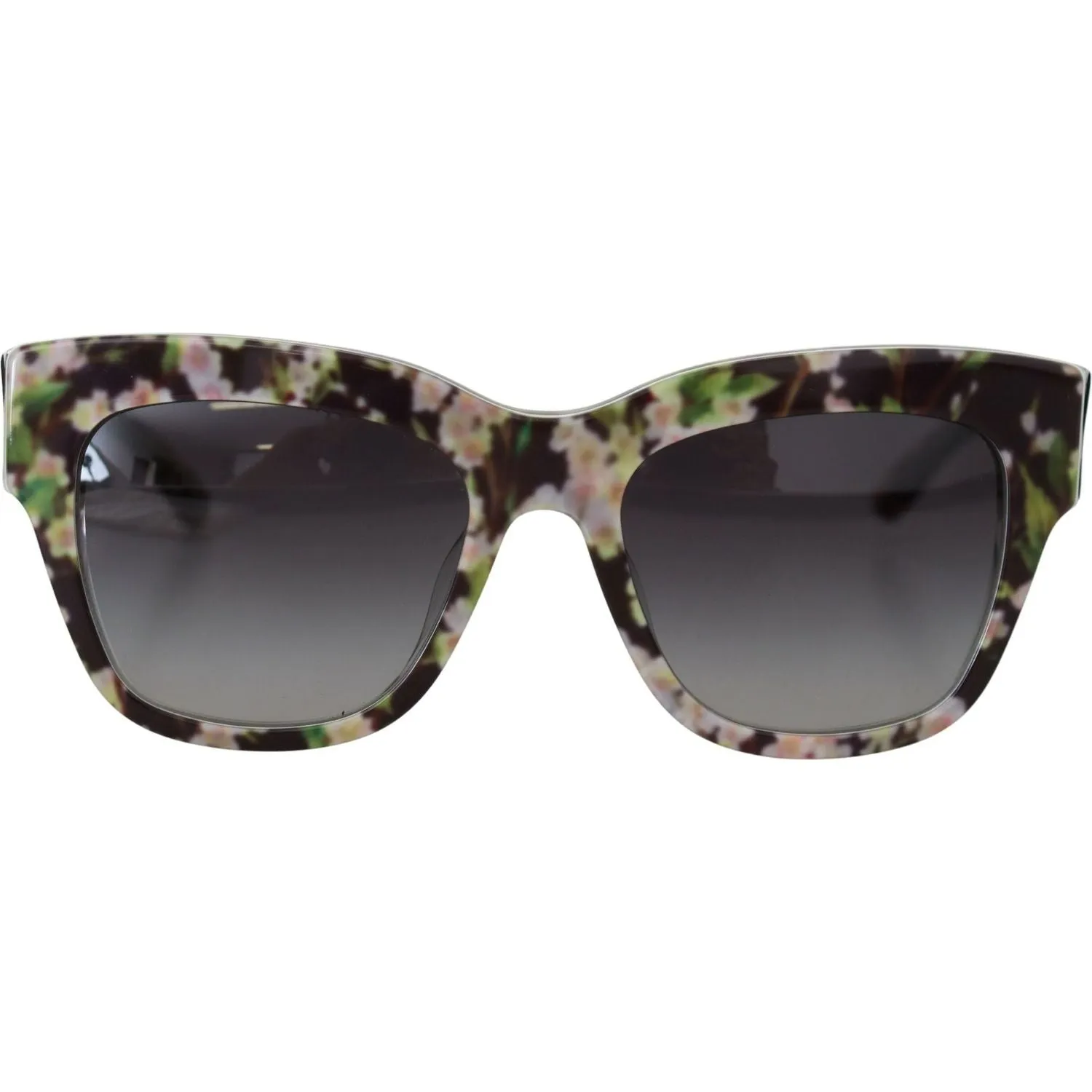 Dolce & Gabbana Elegant Black Multicolor Gradient Sunglasses