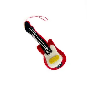 Electric Guitar Ornament, Felt Wool