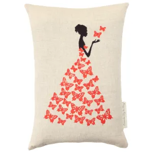 Embroidered Butterfly Dress Silhouette Lavender Sachet