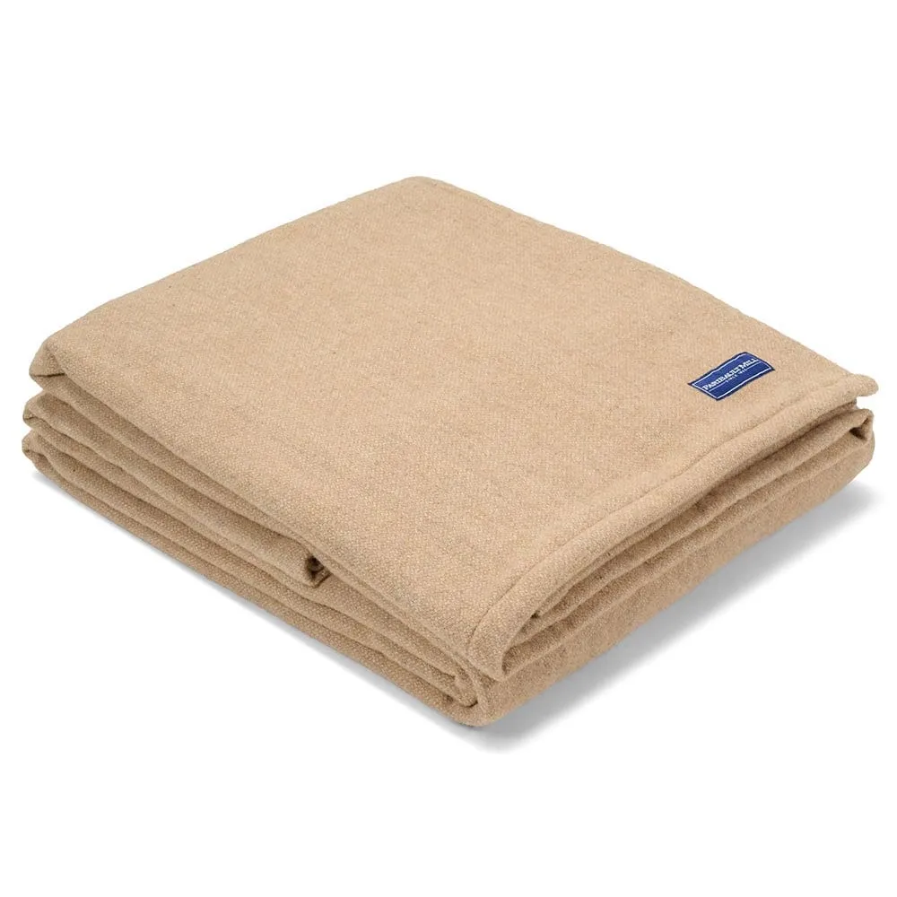 Factory Second Lakefront Wool Blanket - Heritage Beige