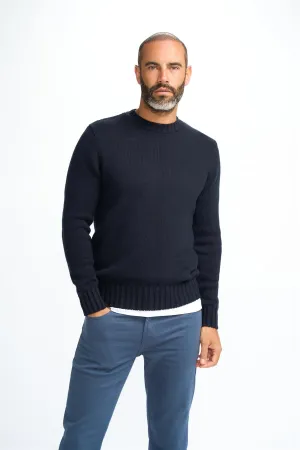 Farrel Navy Jumper