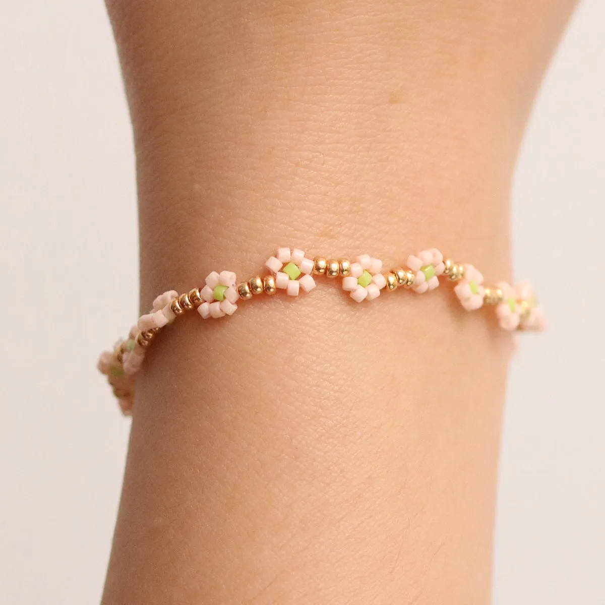 Flower Bracelet Handmade