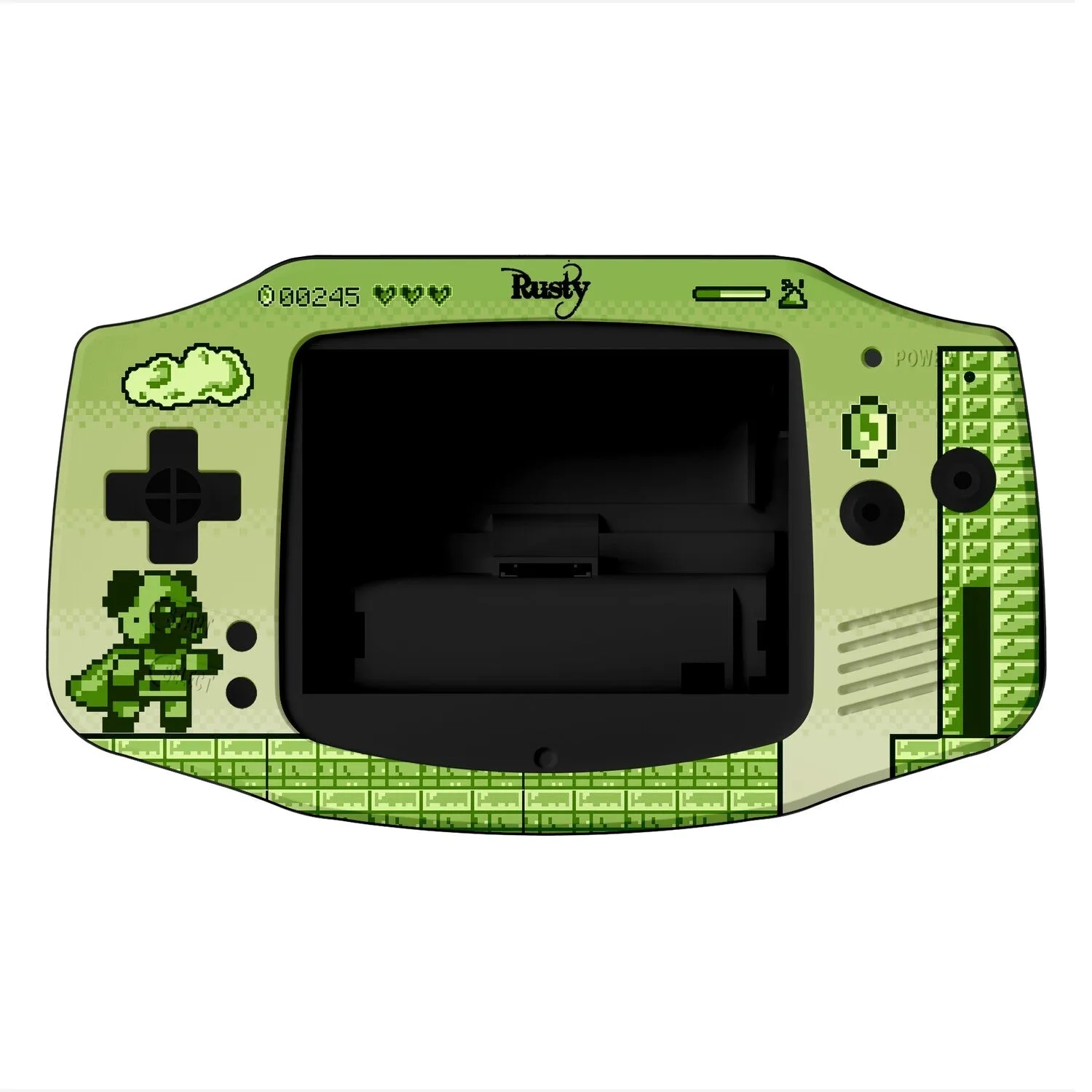 Game Boy Advance IPS UV Printed Shell - RetroSix