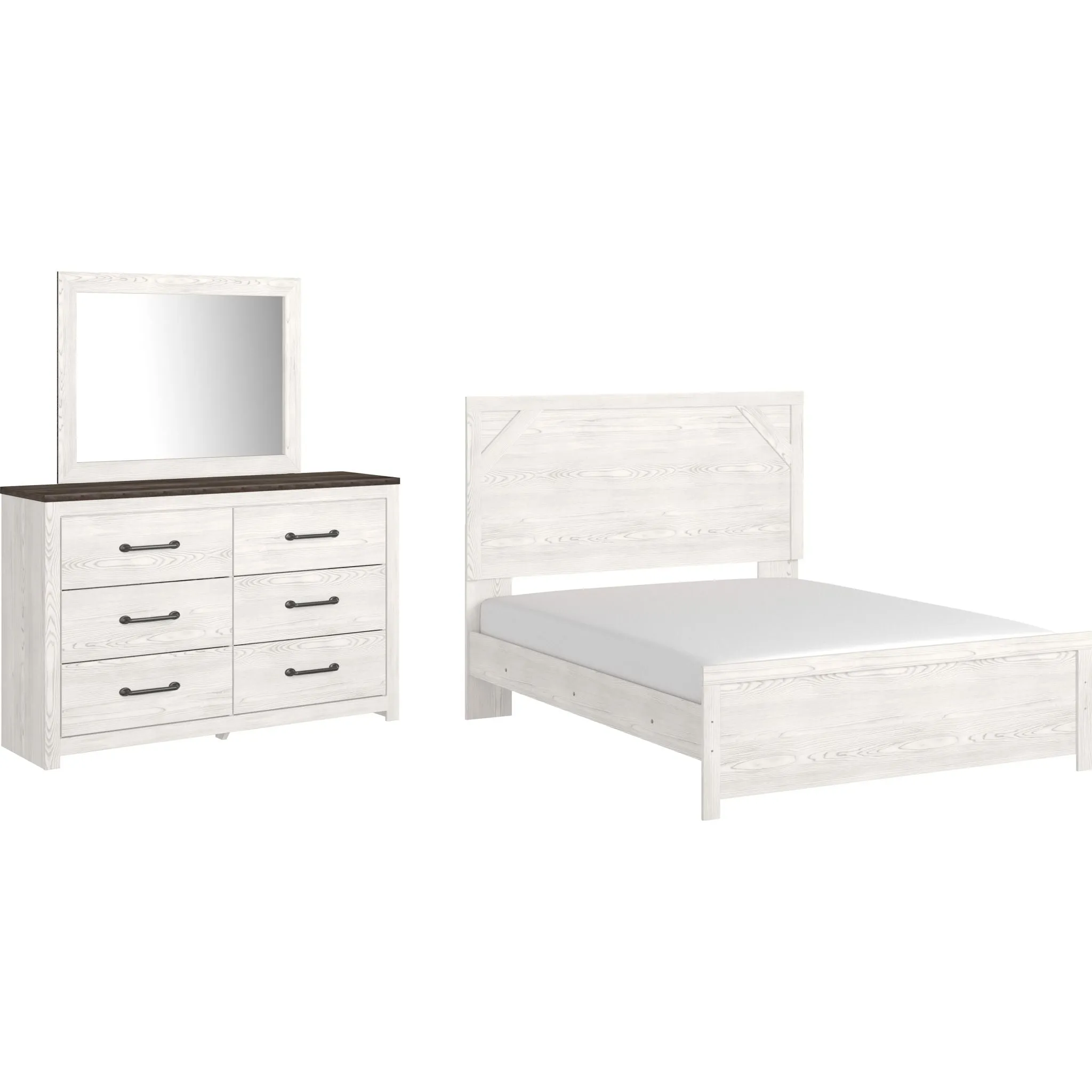 Gerridan 5 Piece Panel Bedroom